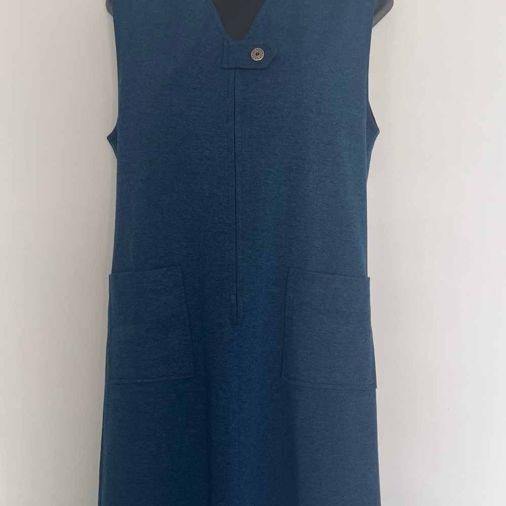 D'Allaird's Blue Knit Dress
